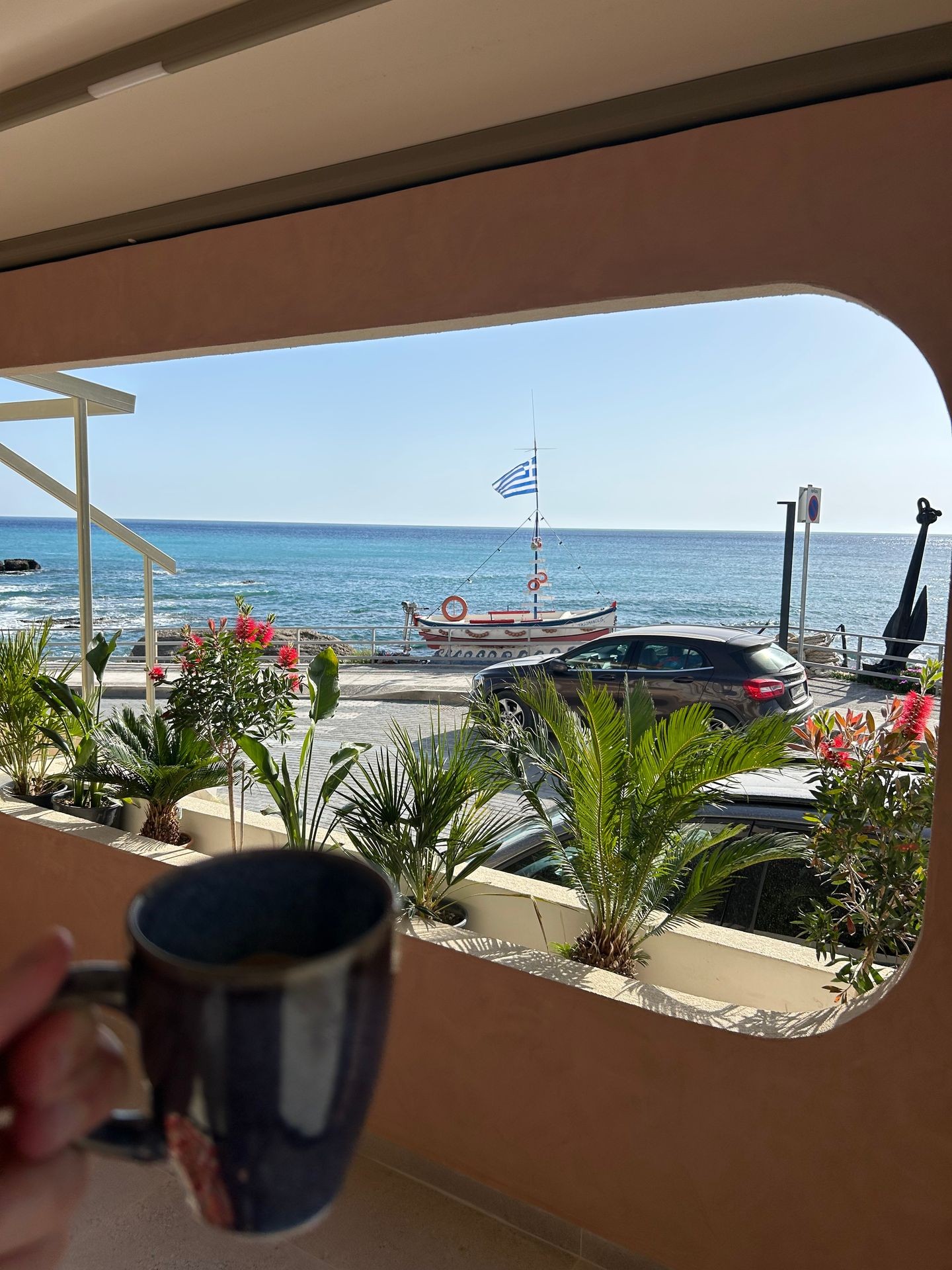 Beachfront luxury stay at The Lagoon in Plakias with sea view